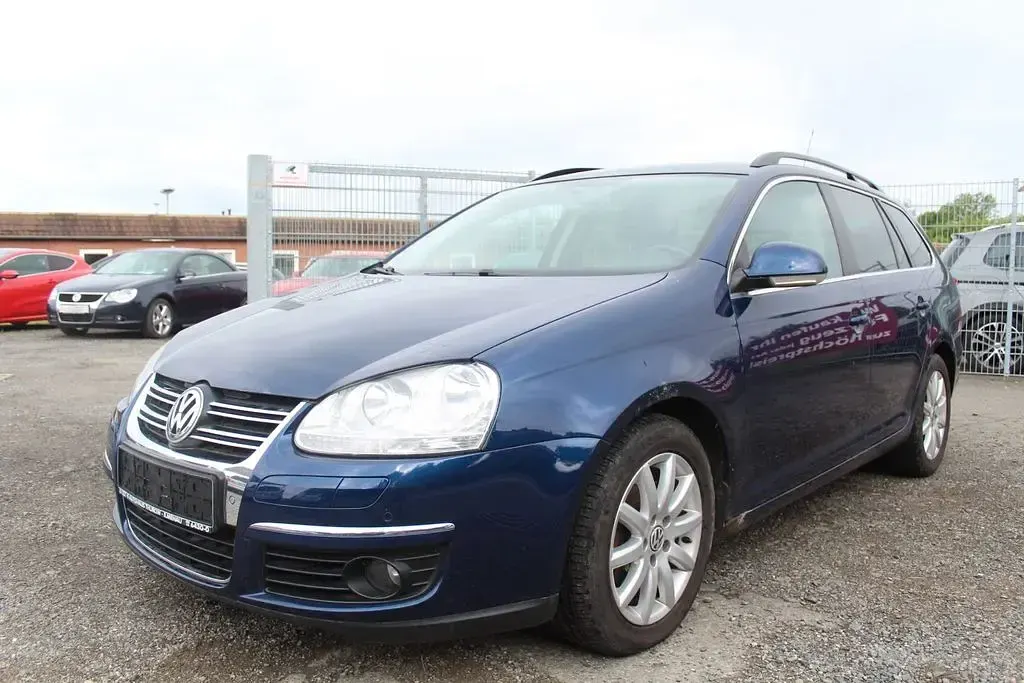 Gebraucht VW Golf VI Comfortline 122 PS (89 kW) 2009 Blau Kleinwagen