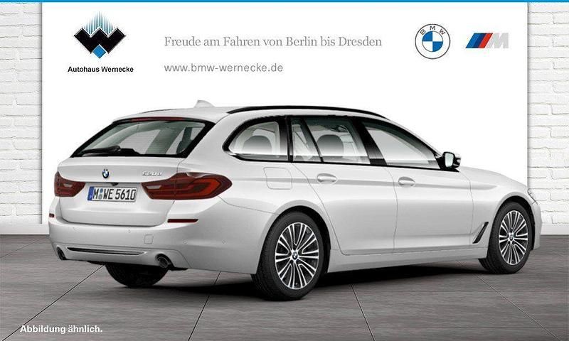 Gebraucht BMW 520 Sport Line 190 PS (139 kW) 2019 Weiß Kombi