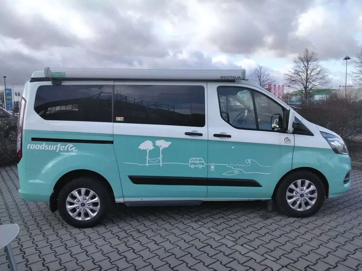 Gebraucht Ford Transit Custom Nugget 185 PS (136 kW) 2022 Weiß Van / Kleinbus