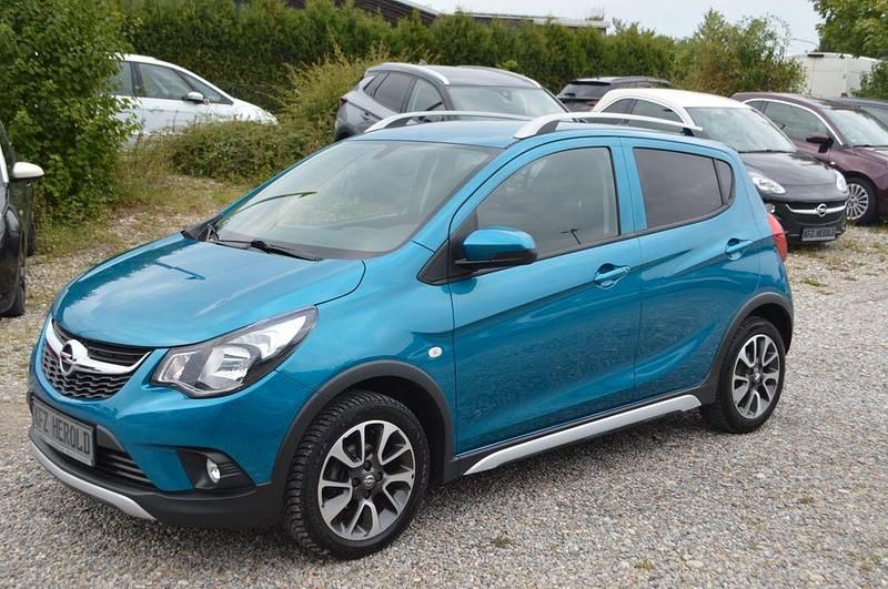 Petrol blau (698d) Gebraucht 2019 Opel Karl Rocks Kleinwagen | 8.890 € (Fairer Preis) - Bild 1/4