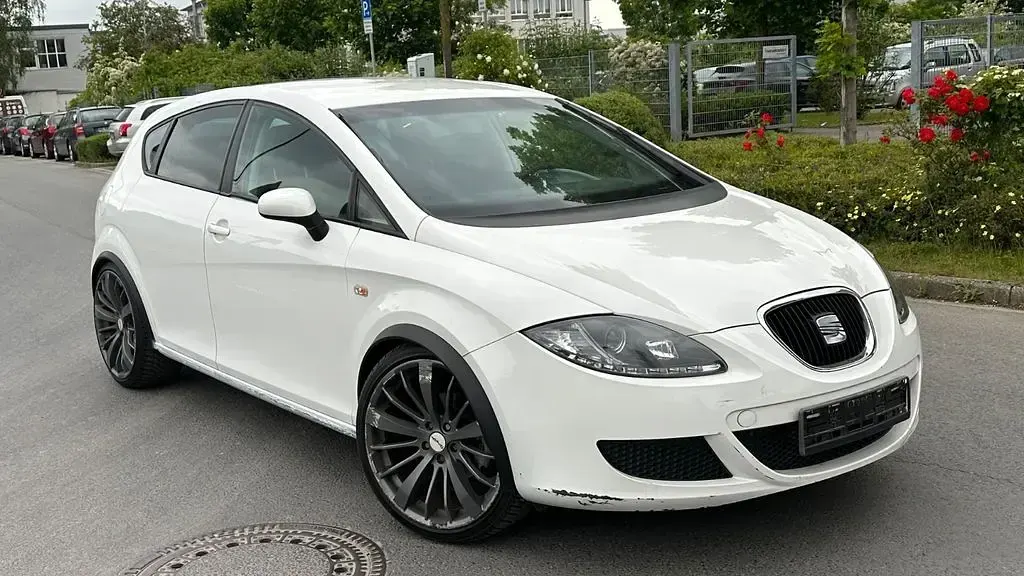 Gebraucht Seat Leon Reference 102 PS (75 kW) 2008 Weiß Kleinwagen