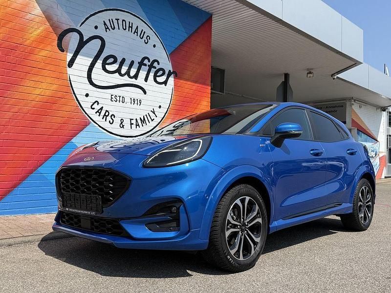 Blau Gebraucht 2021 Ford Puma ST-Line X SUV | 20.390 € (Guter Preis) - Bild 1/4