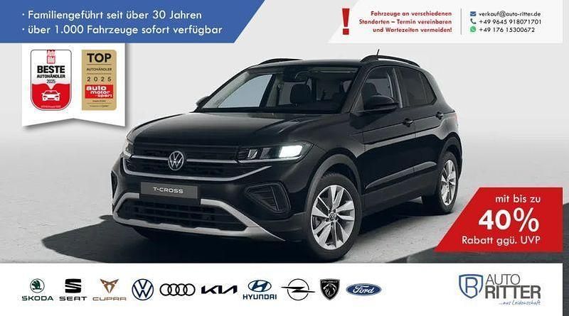 Schwarz Neu 2025 VW T-Cross SUV | 29.690 € (Fairer Preis) - Bild 1/4