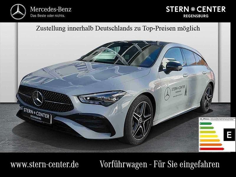 Grau Gebraucht 2025 Mercedes CLA220 Shooting Brake AMG Kombi | 44.479 € (Teuer) - Bild 1/4