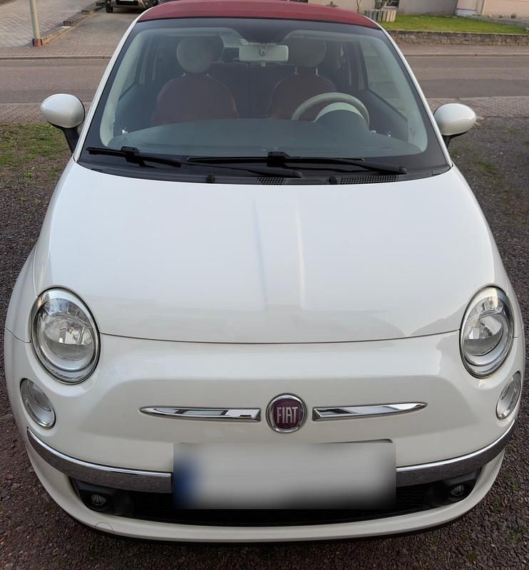 Gebraucht Fiat 500C Lounge 69 PS (50 kW) 2012 Weiß Cabrio