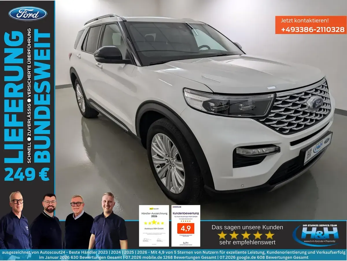 Gebraucht Ford Explorer Platinum 457 PS (336 kW) 2023 SUV