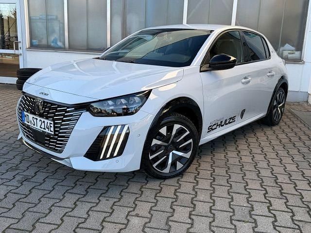 Okenit weiß metallic Neu 2025 Peugeot e-208 GTi Kleinwagen | 37.990 € - Bild 1/4