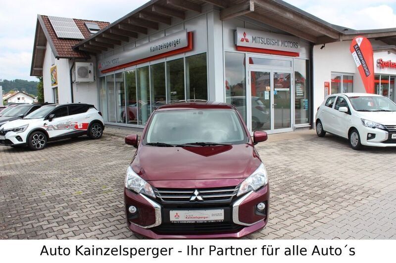 Rot Gebraucht 2021 Mitsubishi Space Star Spirit+ Limousine | 11.900 € (Fairer Preis) - Bild 1/4