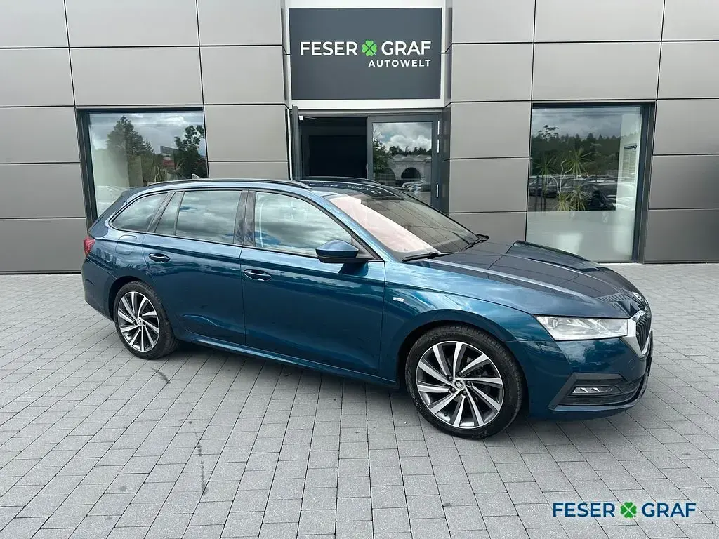 Gebraucht Skoda Octavia 150 PS (110 kW) 2023 Blau Kombi