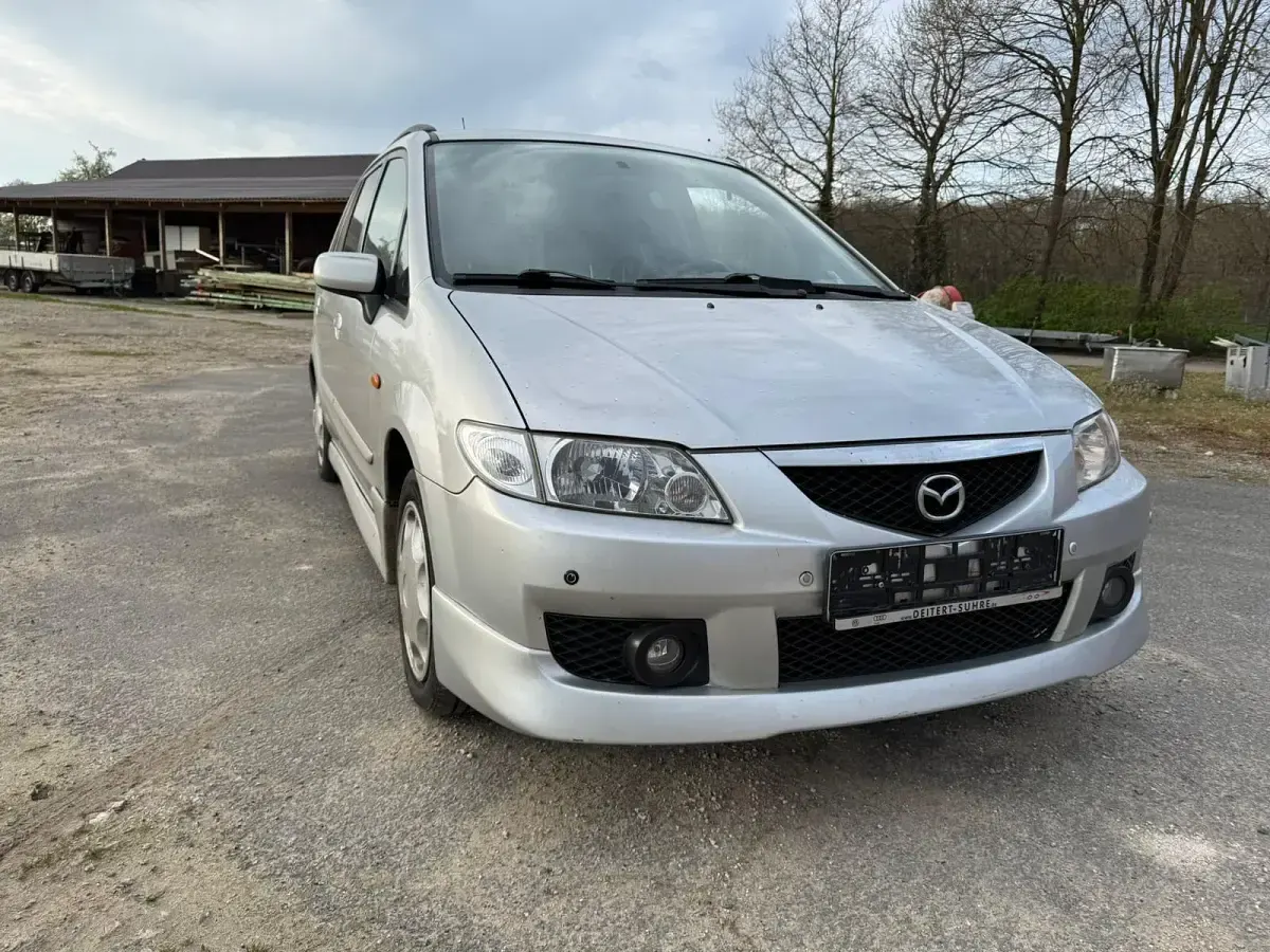 Gebraucht Mazda Premacy 131 PS (96 kW) 2004 Silber Van / Kleinbus
