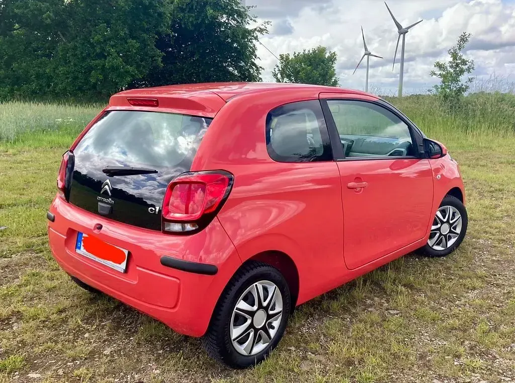 Gebraucht Citroën C1 Feel 82 PS (60 kW) 2014 Rot Kleinwagen