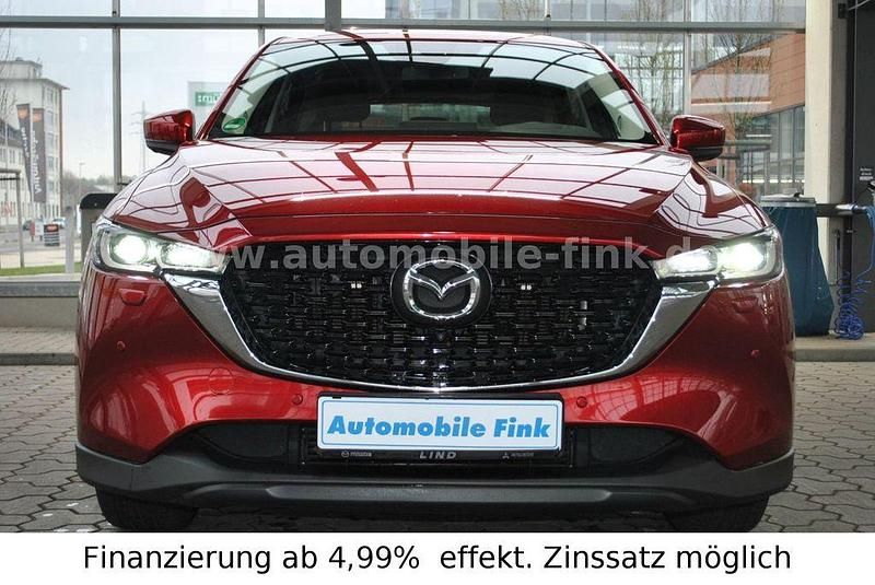 Gebraucht Mazda CX-5 Ad'Vantage 184 PS (135 kW) 2022 Rot SUV