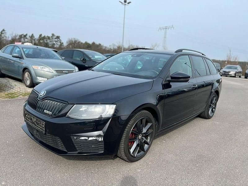 Gebraucht Skoda Octavia RS 184 PS (135 kW) 2014 Schwarz Kleinwagen