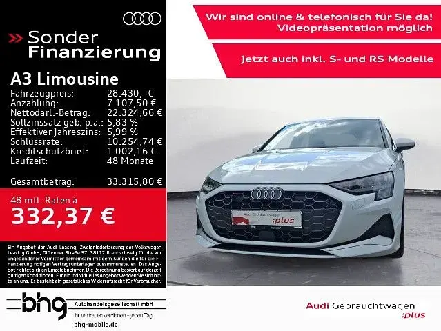 Gebraucht Audi A3 Advanced Plus 150 PS (110 kW) 2025 Limousine