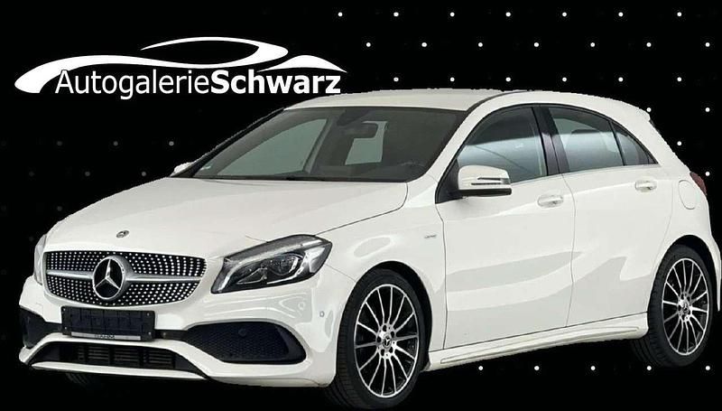 Weiß Gebraucht 2018 Mercedes A200 AMG line Limousine | 17.980 € (Fairer Preis) - Bild 1/3