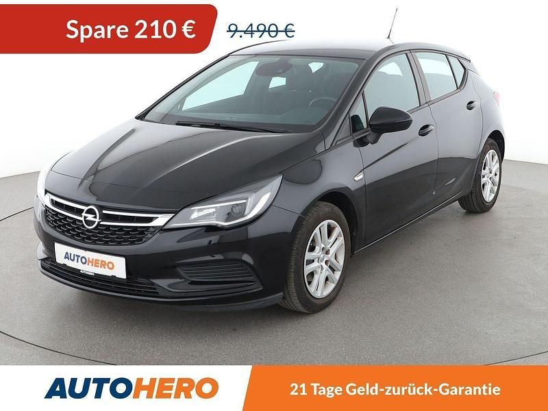 Schwarz Gebraucht 2017 Opel Astra Edition Limousine | 9.070 € (Fairer Preis) - Bild 1/3