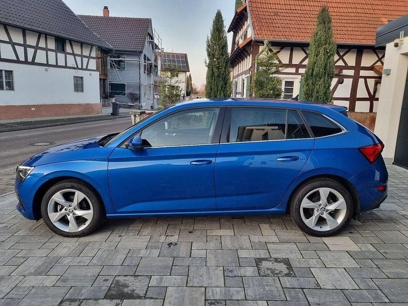 Gebraucht Skoda Scala Style 110 PS (80 kW) 2022 Blau Kleinwagen