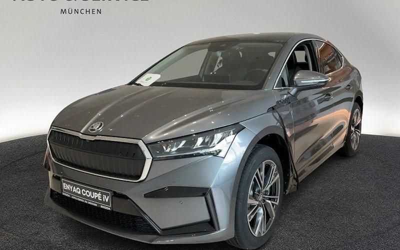 Grau Gebraucht 2025 Skoda Enyaq iV SUV | 46.960 € (Superpreis) - Bild 1/4
