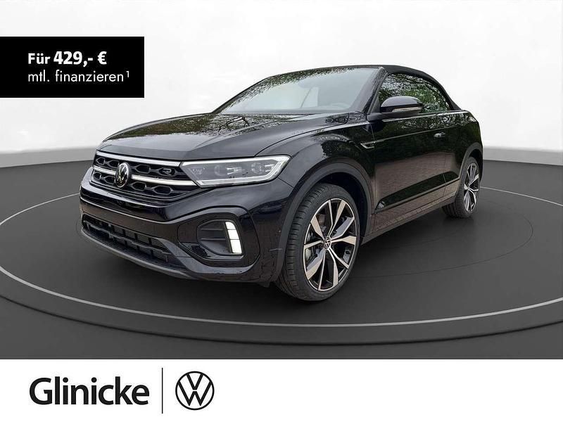 Schwarz Neu 2025 VW T-Roc Cabriolet R-line Cabrio | 45.500 € - Bild 1/2