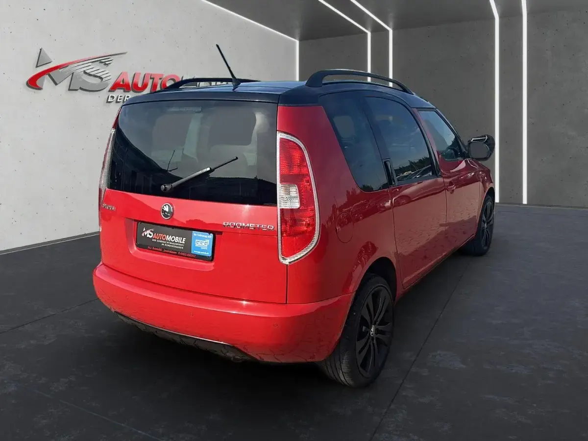 Gebraucht Skoda Roomster Noire 86 PS (63 kW) 2015 Rot Van / Kleinbus