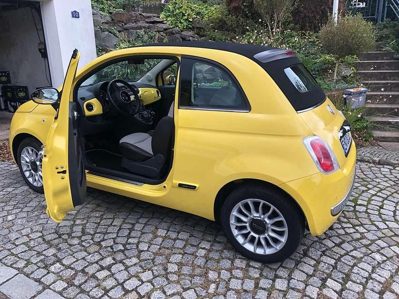 Gelb Gebraucht 2011 Fiat 500C Cabrio | 6.200 € (Etwas zu teuer) - Bild 1/3