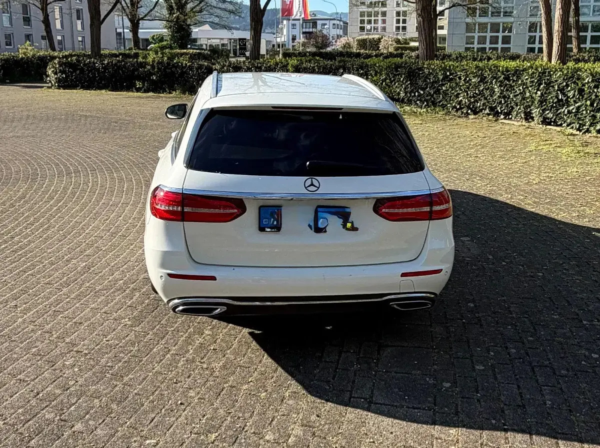 Brugt Mercedes E200 160 HK (117 kW) 2019 Hvid Stationcar