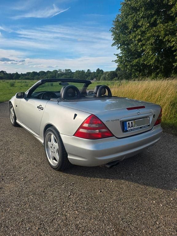 Silber Gebraucht 1998 Mercedes SLK230 AMG Cabrio | 4.000 € (Guter Preis) - Bild 1/4