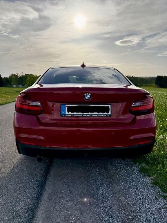 Gebraucht BMW 220 Sport Line 184 PS (135 kW) 2014 Rot Coupé