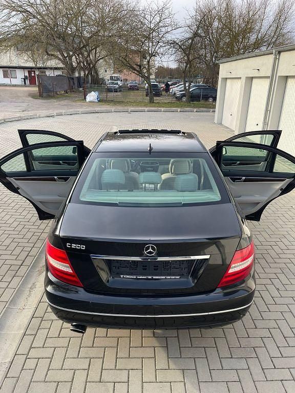 Brugt Mercedes C200 184 HK (135 kW) 2011 Sort Sedan
