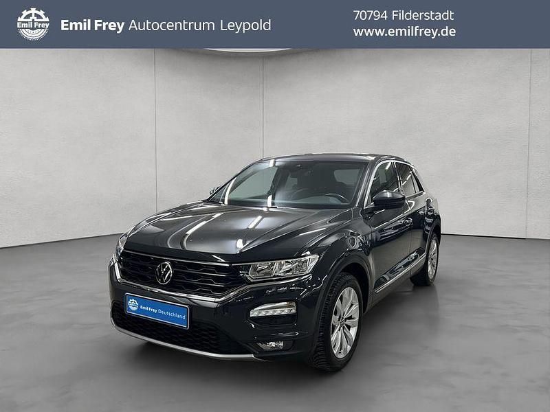 Grau Gebraucht 2021 VW T-Roc Sport SUV | 23.890 € (Guter Preis) - Bild 1/4