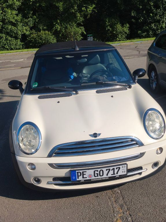 Weiß Gebraucht 2006 Mini One Cabriolet Cabrio | 3.900 € (Fairer Preis) - Bild 1/4