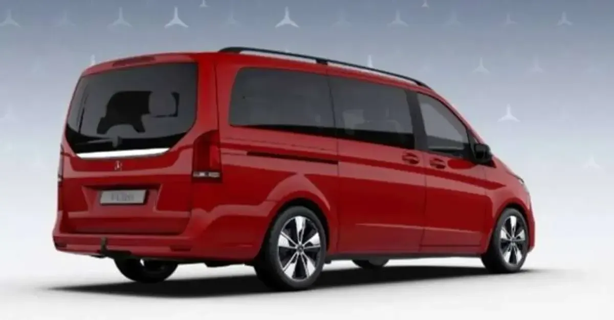 Gebraucht Mercedes V220 Edition 163 PS (119 kW) 2022 Rot Van / Kleinbus