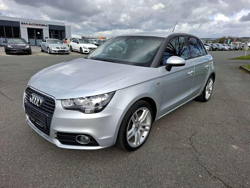 Gebraucht Audi A1 S-Line 122 PS (89 kW) 2013 Eissilber metallic Kleinwagen