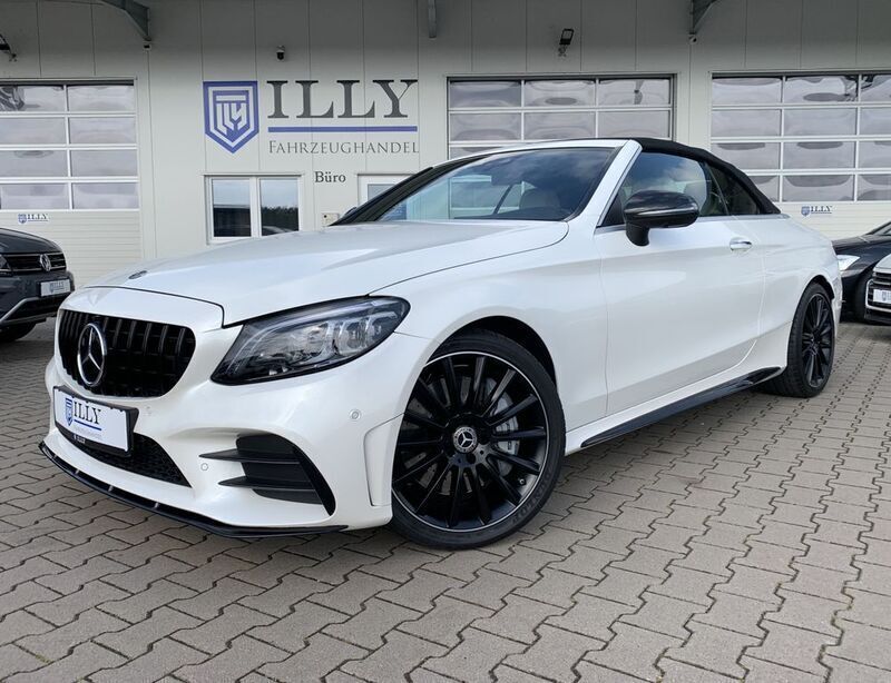 Weiß Gebraucht 2022 Mercedes C43 AMG AMG Cabrio | 69.950 € - Bild 1/4