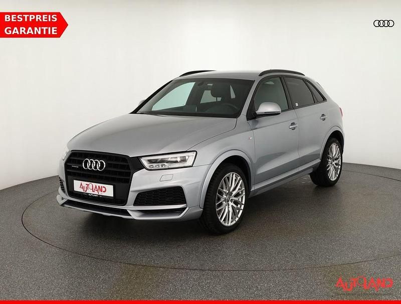 Grau Gebraucht 2017 Audi Q3 S-Line SUV | 24.490 € (Teuer) - Bild 1/4