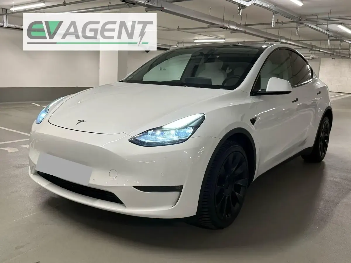 Usado Tesla Model Y Long Range AWD 378 kW (514 CV) 2021 Blanco SUV