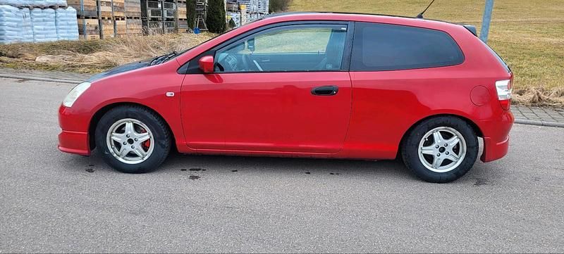 Gebraucht Honda Civic 90 PS (66 kW) 2003 Rot Kleinwagen