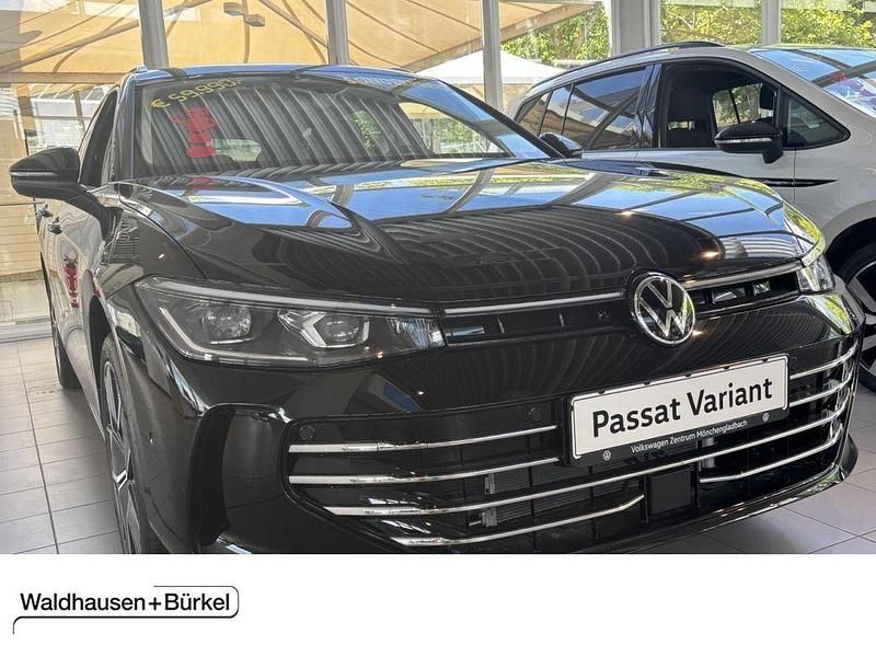 Schwarz Neu 2024 VW Passat Elegance Limousine | 59.490 € (Teuer) - Bild 1/4