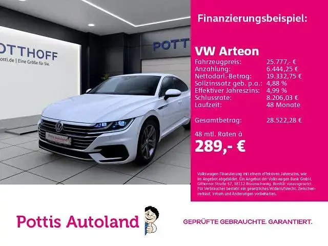 Gebraucht VW Arteon R-line 190 PS (139 kW) 2019 Kleinwagen