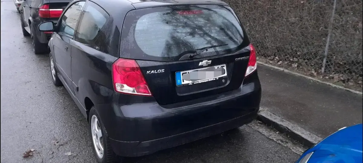 Gebraucht Chevrolet Kalos 72 PS (52 kW) 2007 Schwarz Kleinwagen