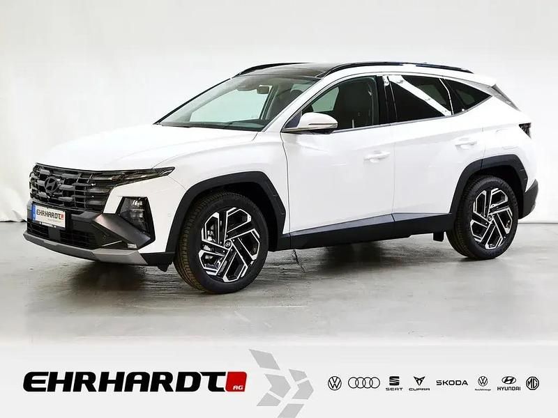 Serenity white pearl Gebraucht 2025 Hyundai Tucson Prime SUV | 39.890 € (Fairer Preis) - Bild 1/3
