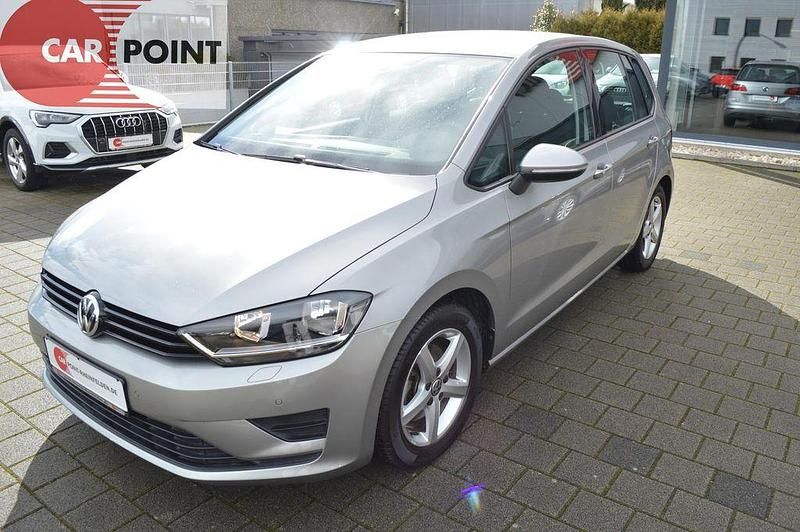 Gebraucht VW Golf Sportsvan 110 PS (80 kW) 2014 Tungsten silver metallic Van / Kleinbus