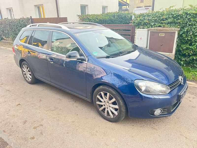 Gebraucht VW Golf VII Style 105 PS (77 kW) 2012 Blau Kombi