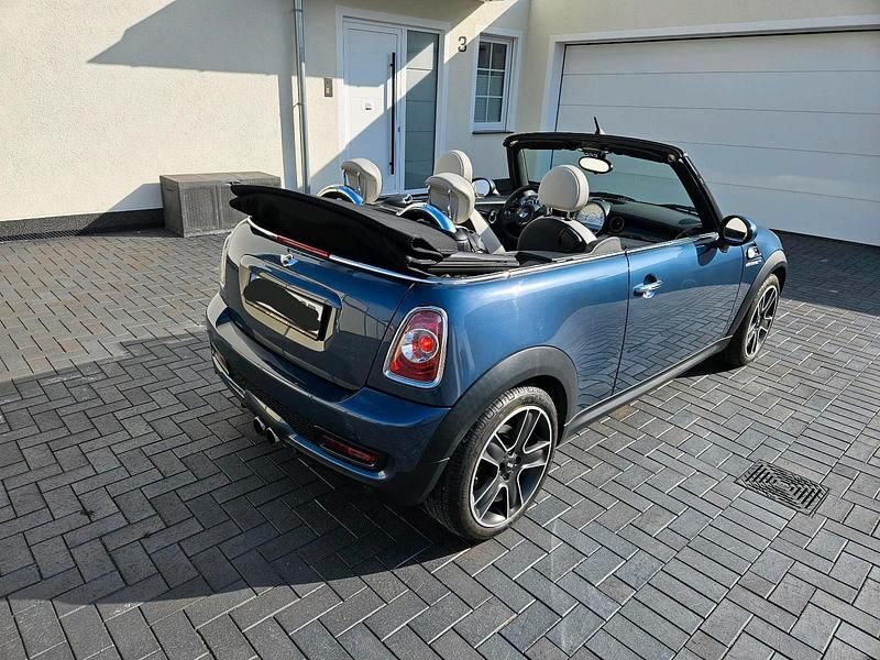 Gebraucht Mini Cooper S Cabriolet 184 PS (135 kW) 2011 Blau Cabrio