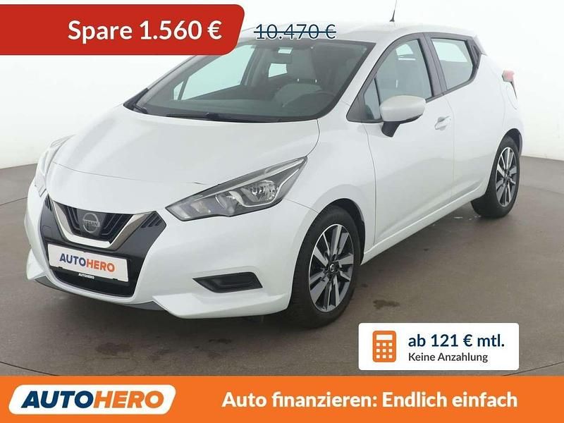 Gebraucht Nissan Micra Acenta 90 PS (66 kW) 2018 Weiß Kleinwagen
