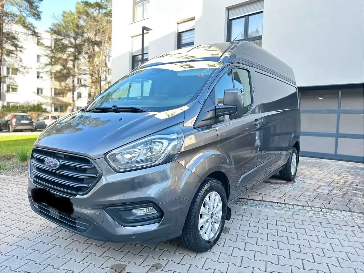 Usado Ford Transit Custom 131 HP (96 kW) 2021 Cinzento Van