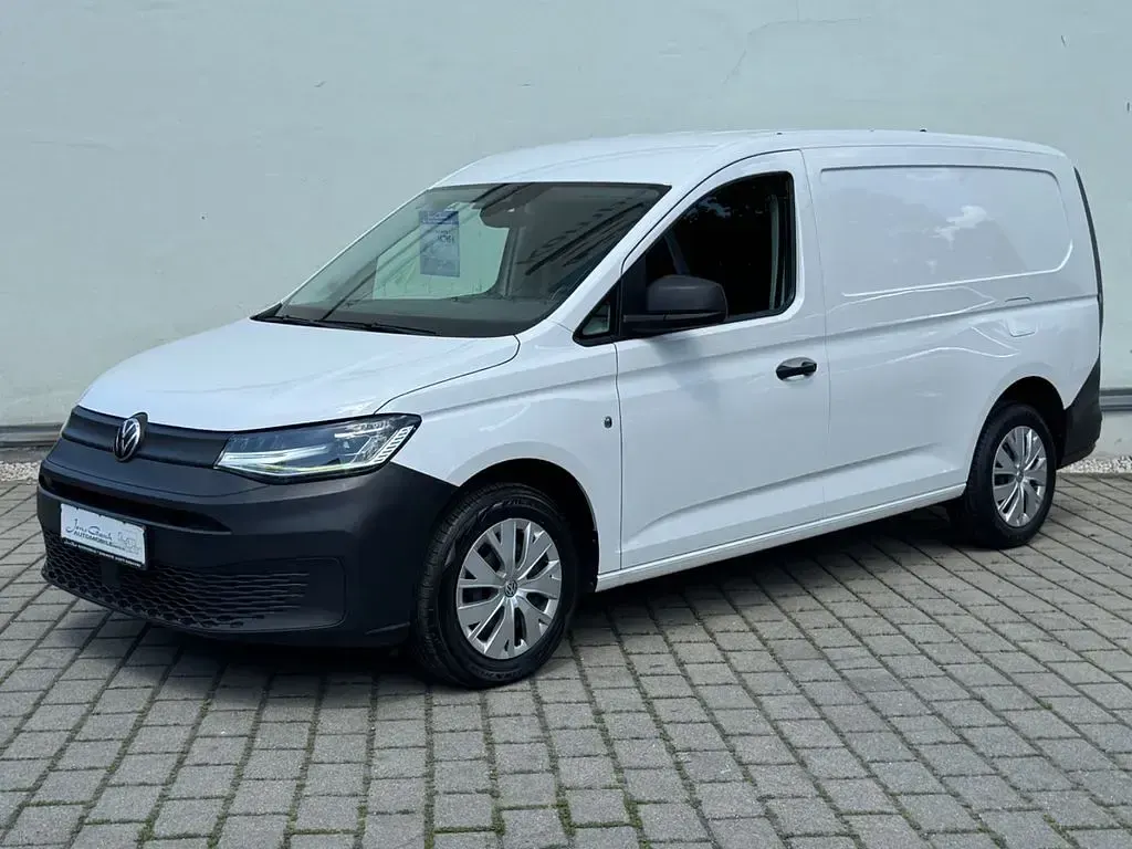Gebraucht VW Caddy Maxi 122 PS (89 kW) 2021 Weiß Van / Kleinbus