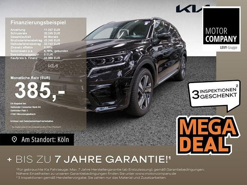 Schwarz Gebraucht 2024 Kia Sorento Platinum SUV | 43.479 € (Superpreis) - Bild 1/4