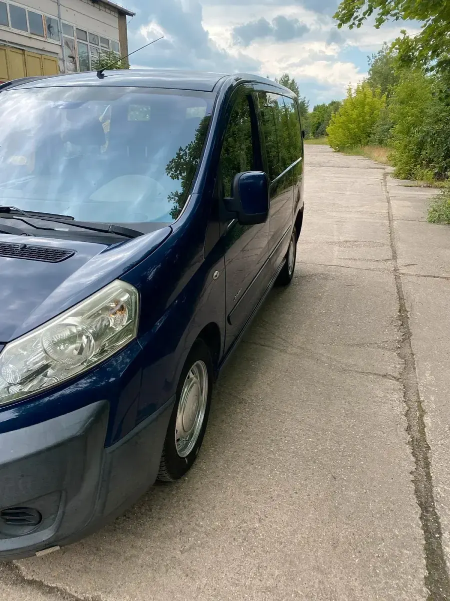 Gebraucht Citroën Jumpy 92 PS (67 kW) 2009 Blau Van / Kleinbus