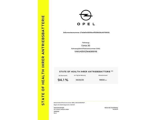 Brugt Opel Corsa-e Ultimate 100 kW (136 HK) 2021 Blå Hatchback